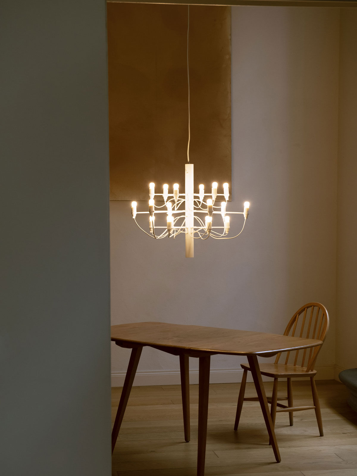 2097 White by Gino Sarfatti Chandelier I Flos Official Shop
